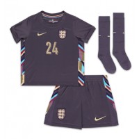 Maglia Calcio Inghilterra Cole Palmer #24 Seconda Divisa Bambino Europei 2024 Manica Corta (+ pantaloncini)